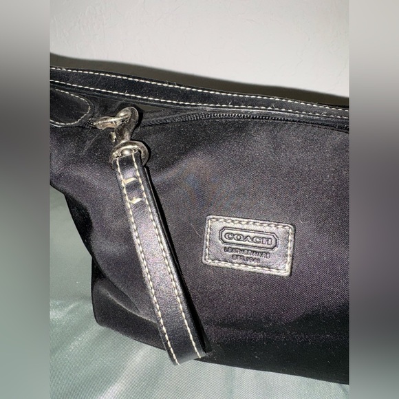 Coach Black Nylon mini pouch handbag - Picture 2 of 7